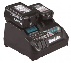Makita DC18RE nabíječka Li-ion 1xLXT+ 1xCXT 12/18V pro rychlé nabíjení