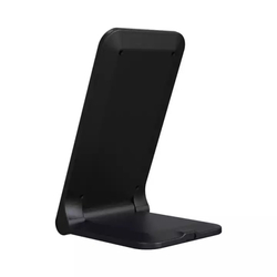1stCOOL bezdrátová QI nabíječka skládací stojánek, černá, USB-C