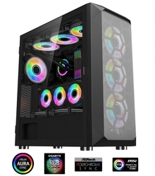 1stCOOL MiddleTower Wind Storm Black + set ARGB