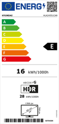 24" HYUNDAI HLA 24551 CAR