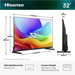 32" HISENSE 32A5S (2026)