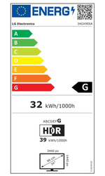 34" LG UltraGear 34GX90SA-W s webO, prohnutý