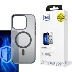 3mk Frosty MagCase Black iPhone 16E/17E