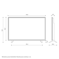 43" LG 43UA75006LA