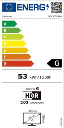 43" SAMSUNG QE43Q7FA EU (2025)