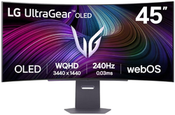 44,5" LG 45GX90SA-B s webOS, prohnutý