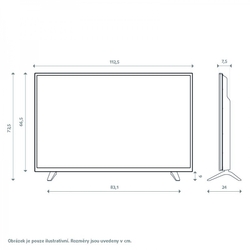 50" JVC LT-50VU3305