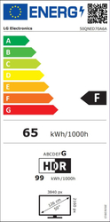 50" LG 50QNED70A6A