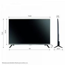 50" Samsung UE50CU7172 (2023)