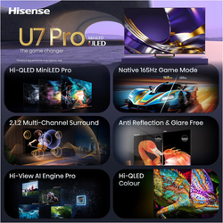 55" HISENSE 55U7S PRO (2026)