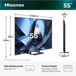 55" HISENSE 55U7SE (2026)