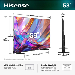58" HISENSE 58E7S(2026)