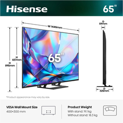65" HISENSE 65A7S (2026)