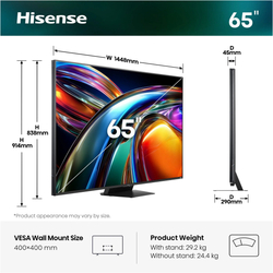 65" HISENSE 65UR9S (2026)