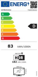 75" LG 75QNED86A6A (2025)