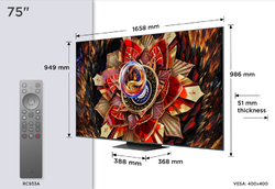 75" TCL 75C9K