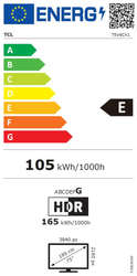 75" TCL 75V6C