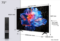 75" TCL 75V6C