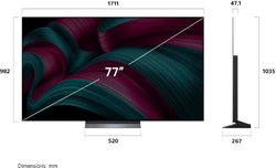 77'' LG OLED77C54LA 