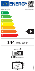 83'' LG OLED83C54LA 