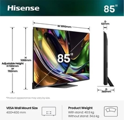 85" HISENSE 85UR8S (2026)