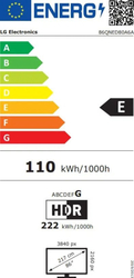 86'' LG 86QNED80A6A 