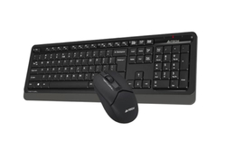 A4tech FG1012, bezdrátový kancelářský set klávesnice s myší, černá