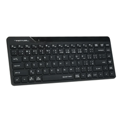 A4tech FStyler FBK22 AS, bezdrátová Dual mode Bluetooth+2,4G klávesnice, CZ, černá