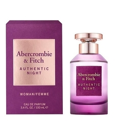 Abercrombie & Fitch Authentic Night Woman parfémovaná voda 100 ml Pro ženy