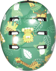 Abus Skurb Kid green jungle vel.S (45-50) / dětská helma