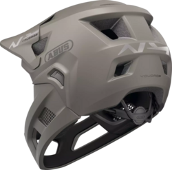 Abus YouDrop FF dust grey vel.S (48-55) / celoobličejová helma