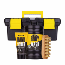 ACCENTRA SET koupelový BATH and BODY TOOLKIT v malém boxu na nářadí