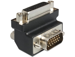 Adapter DVI-I(24+5) F - VGA (M) 90° (65425)