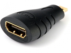 Adapter HDMI Typ A samice - micro HDMI Typ D samec