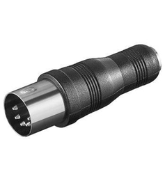 PremiumCord Adaptér stereo jack 3.5mm - DIN 5pin Female/Male