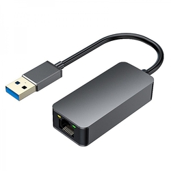 Adaptér USB3.0 -> LAN RJ45 ETHERNET 2,5G/1000 MBIT Aluminium