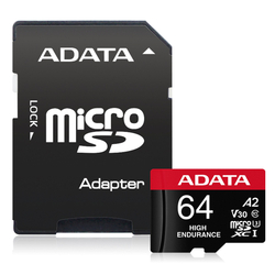 ADATA 64GB MicroSDXC UHS-I U3 V30S HIGH + adapter