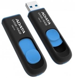 ADATA UV128 DashDrive 64GB černý/modrý (AUV128-64G-RBE)