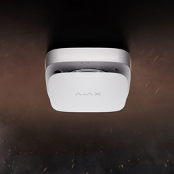 Ajax FireProtect 2 SB (Heat) (8EU) ASP white (63214) s vestavěnou baterií