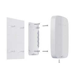 Ajax KeyPad Plus (8EU) ASP white (38253)