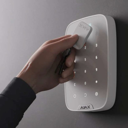Ajax KeyPad Plus (8EU) ASP white (38253)