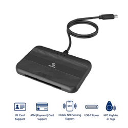 AKASA externí čtečka Smart karet a NFC ID