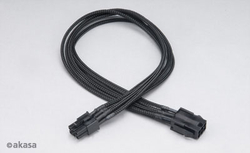 AKASA FLEXA V6, prodloužení napájecího 6pin kabelu pro VGA/ 40cm