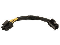 AKASA kabel redukce 4pin na 8pin ATX / 4pin ATX(F) na 8pin ATX(M)/ 15cm