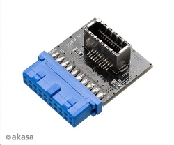 AKASA redukce AK-CBUB51-BK 20-pin USB 3.1