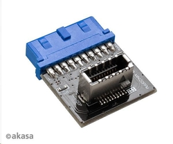 AKASA redukce AK-CBUB51-BK 20-pin USB 3.1