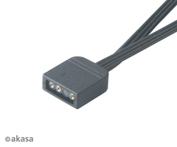 AKASA RGB LED kabel-splitter adresovatelný 12cm