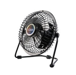 AKASA stolní ventilátor USB Mini fan 4", černý