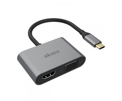 AKASA - USB-C na HDMI a VGA