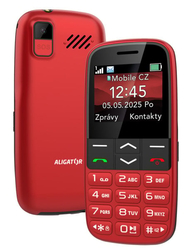 ALIGATOR A770 Senior červený + stolní nabíječka